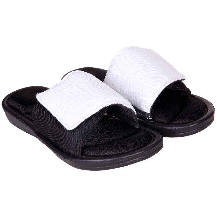 blank slide sandals