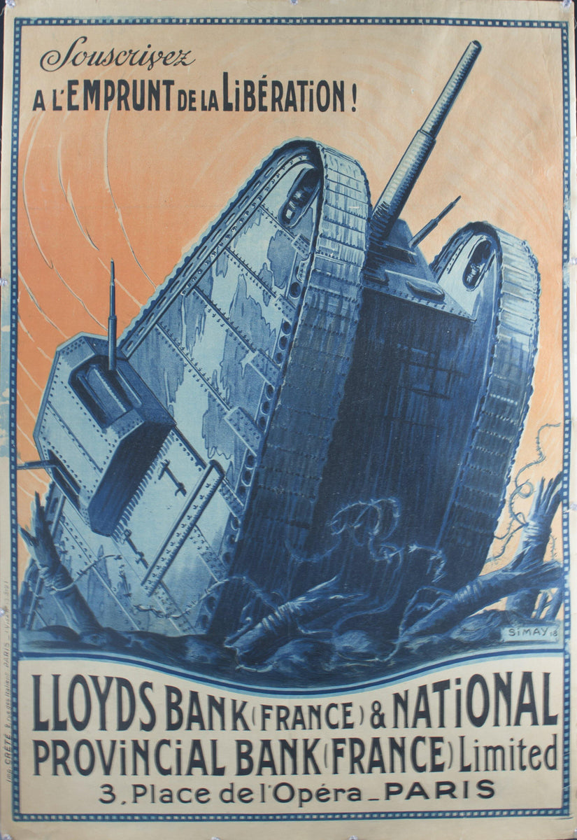 1918 Souscrivez A L'Emprunt de la Liberation WWI Poster – Golden Age ...