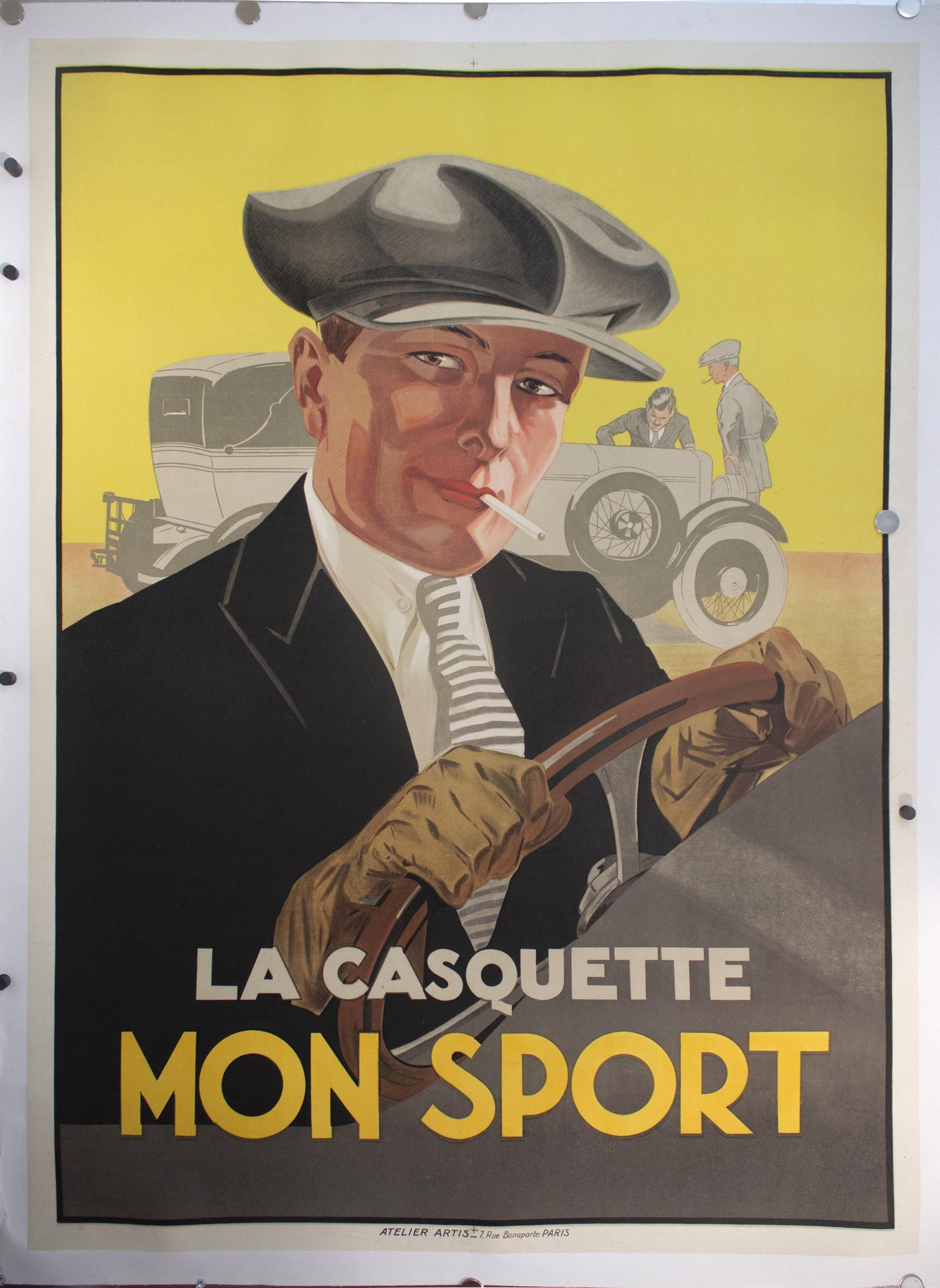 c. 1925 La Casquette Mon Sport Poster by Atelier Artists – Golden Age ...