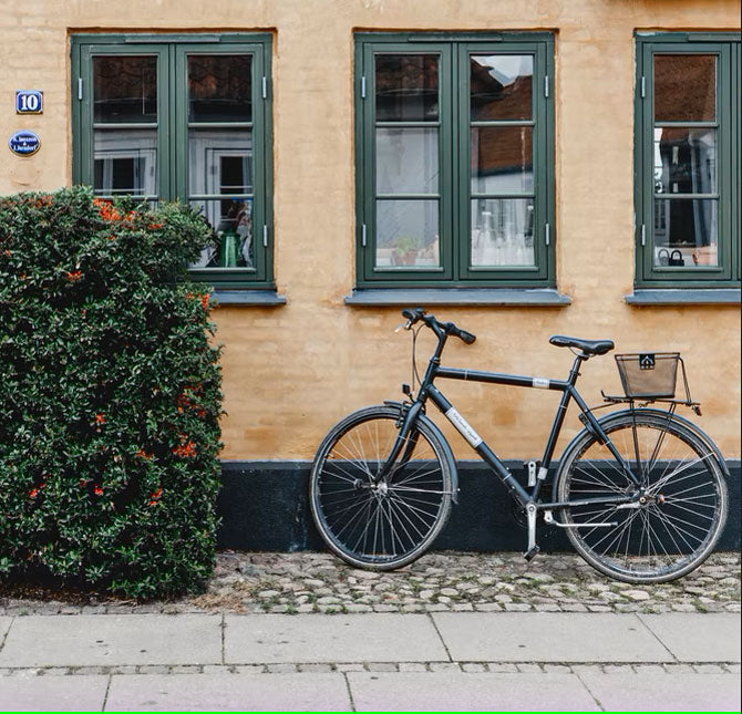 Radfahren auf den Straßen Dänemarks