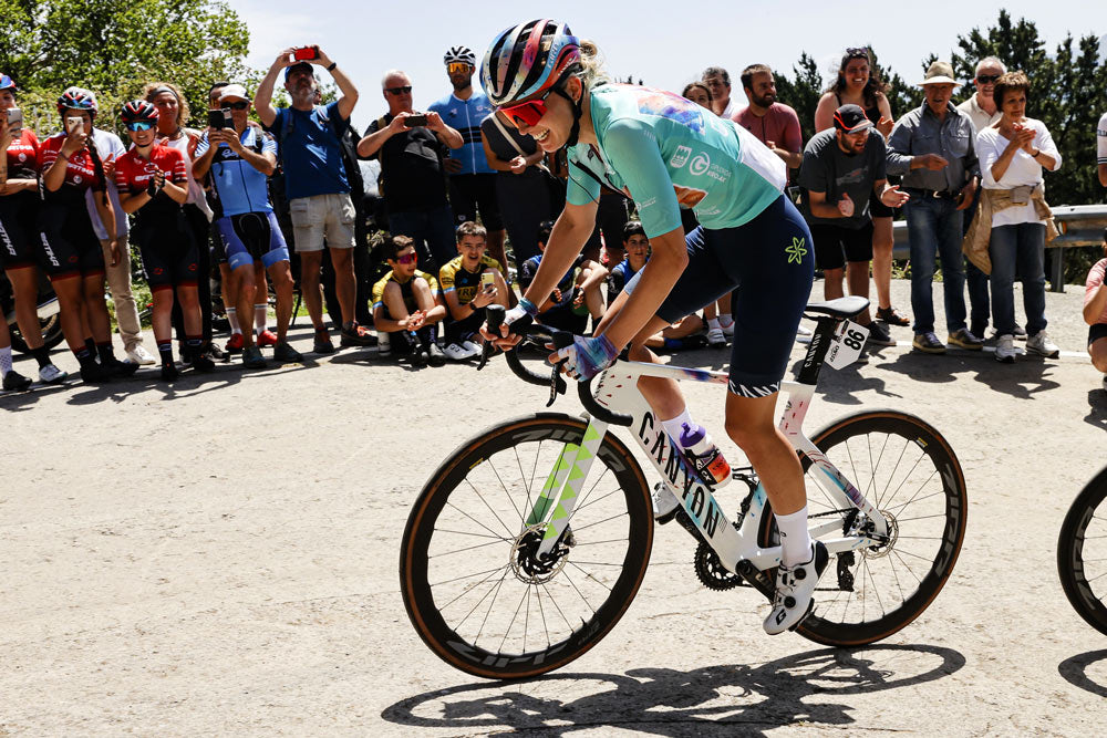 Radtrikot Regelmäßigkeit. Itzulia Frauen 2022. Gobik