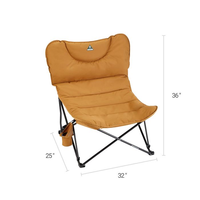 woods grandview deluxe camp chair