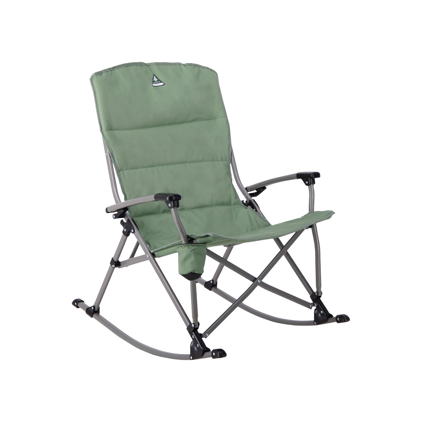 Woods Kaslo Folding Camping Rocker Chair Sea Spray Woods