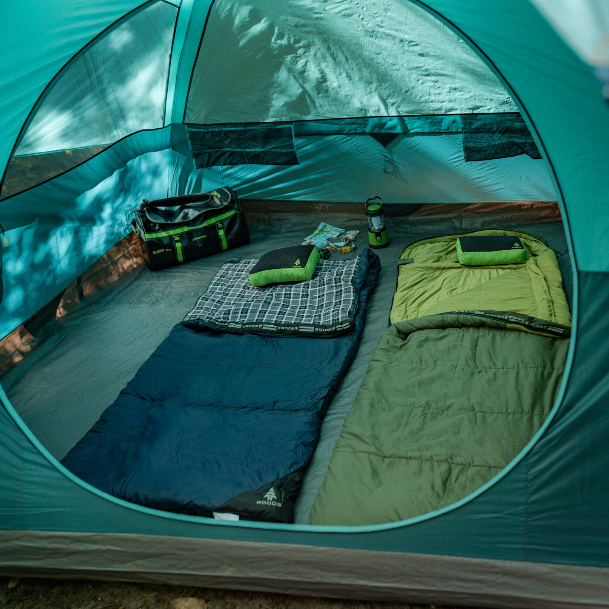 sleeping camping
