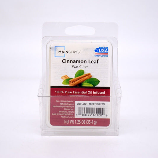 Mainstays Cinnamon Wax Melts Wax Cubes 6 Cubes Per Melt (1.25 Oz