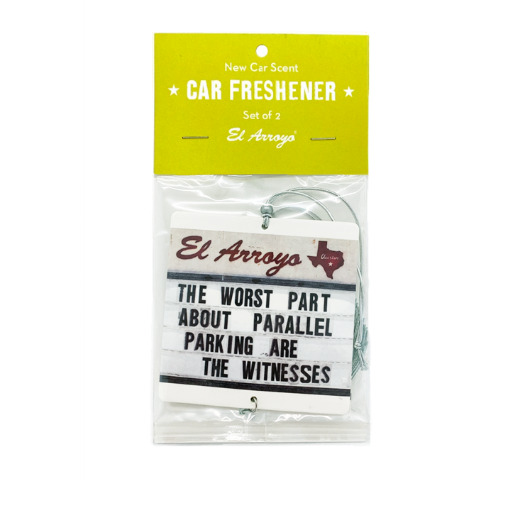 Download Car Air Freshener 2 Pack Parallel Parking City Barn Country Penthouse