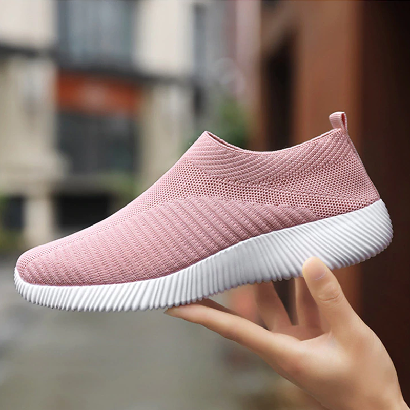 Women Knitted Sneakers The Evergreen Cart