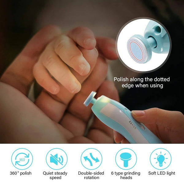 Rechargeable Baby Nail Cutter & Trimmer | Konga Online Shopping