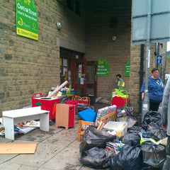 Central Street School Flooded Hebden Bridge R Johns