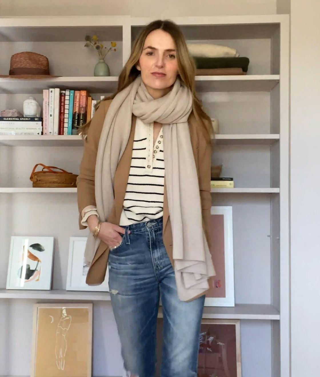 How To Wear A Cashmere & Silk Wrap –