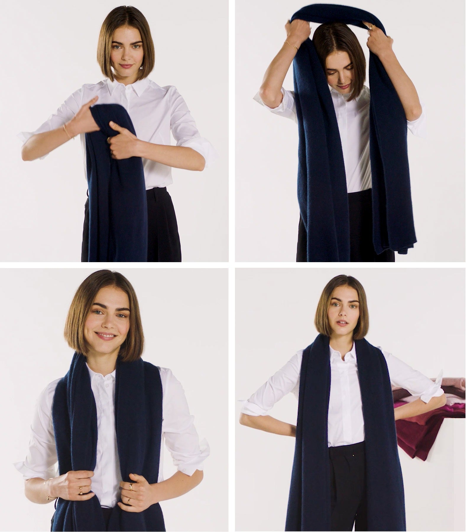 How To Wear A Cashmere & Silk Wrap –