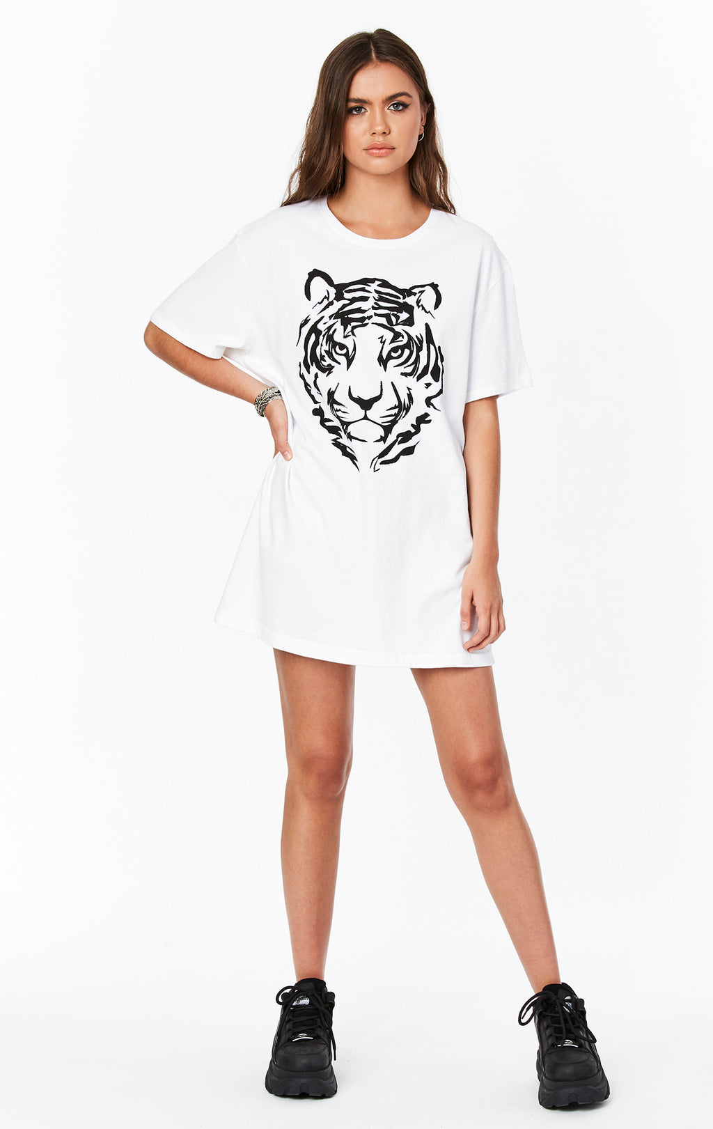 oversized tiger tee