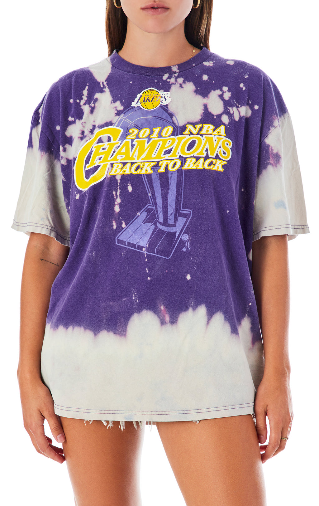 lakers tie dye shirt