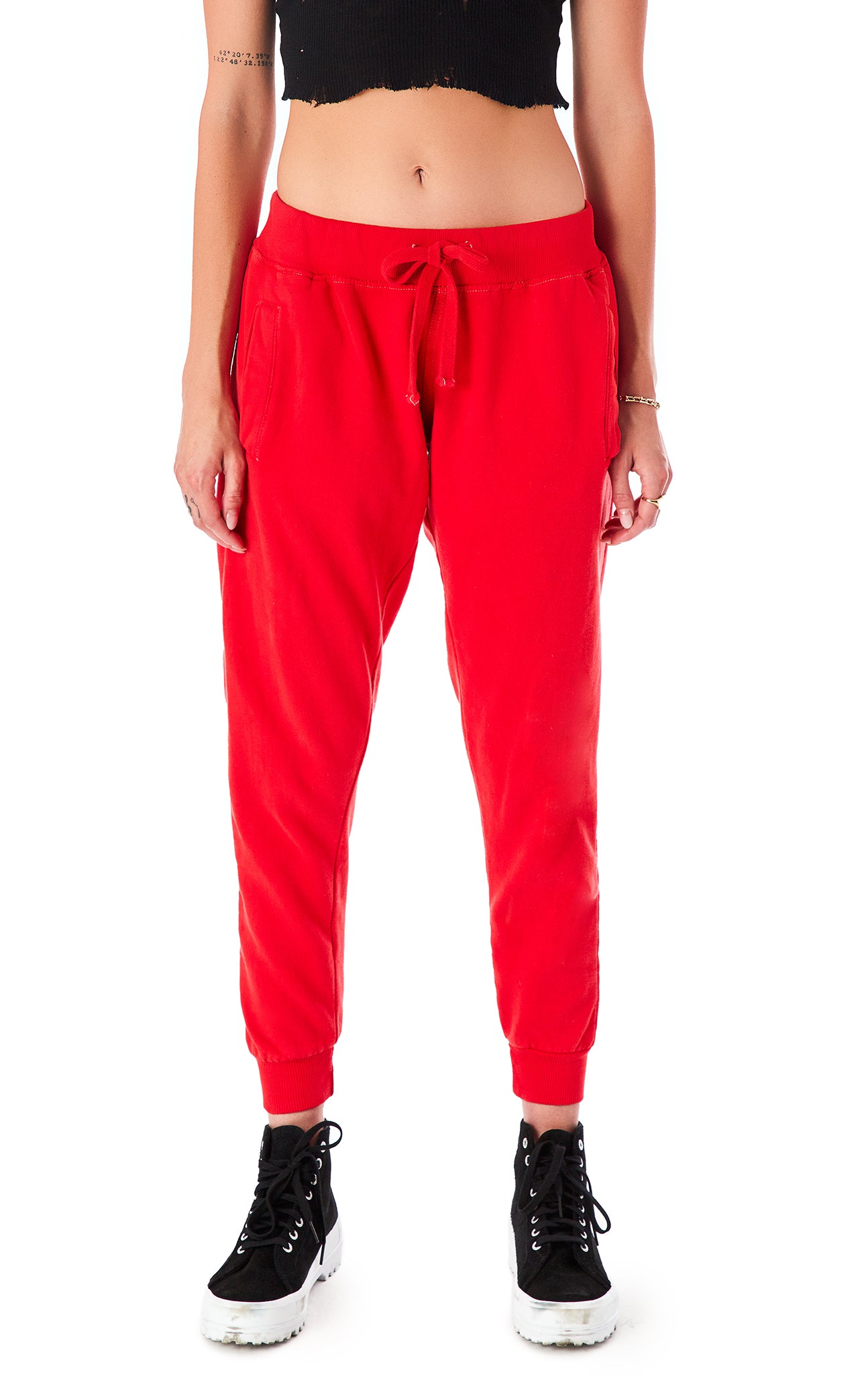 RED SWEATPANTS – LF Stores