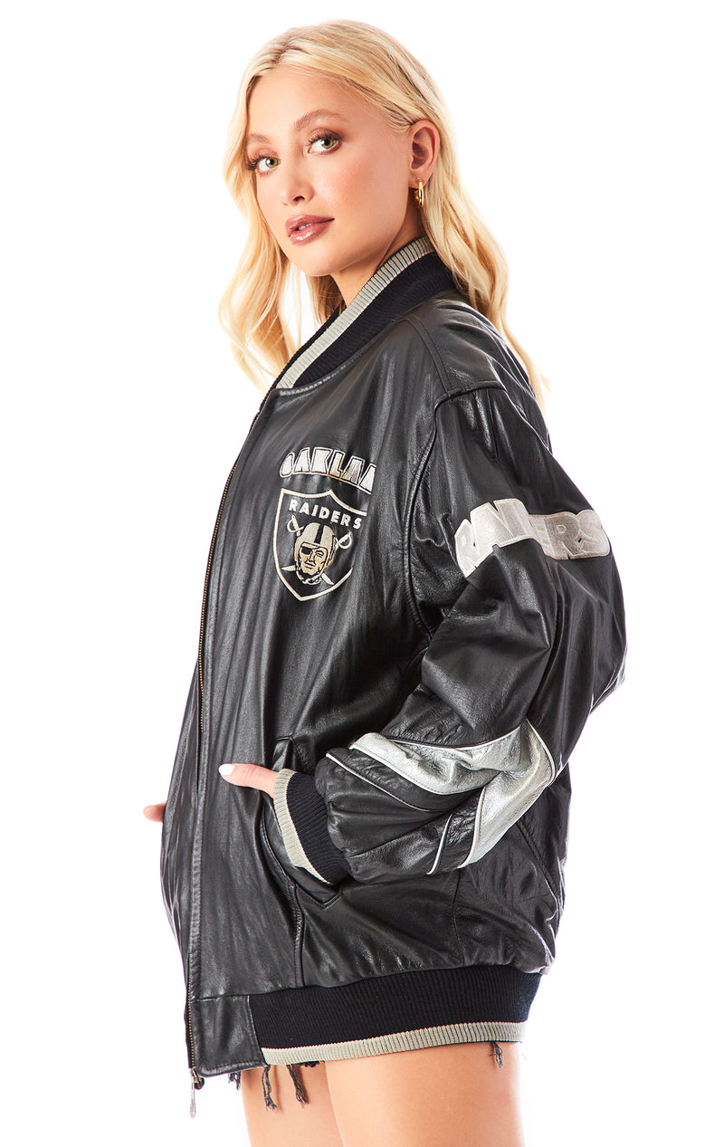 VINTAGE NFL LEATHER JACKET – LF Stores