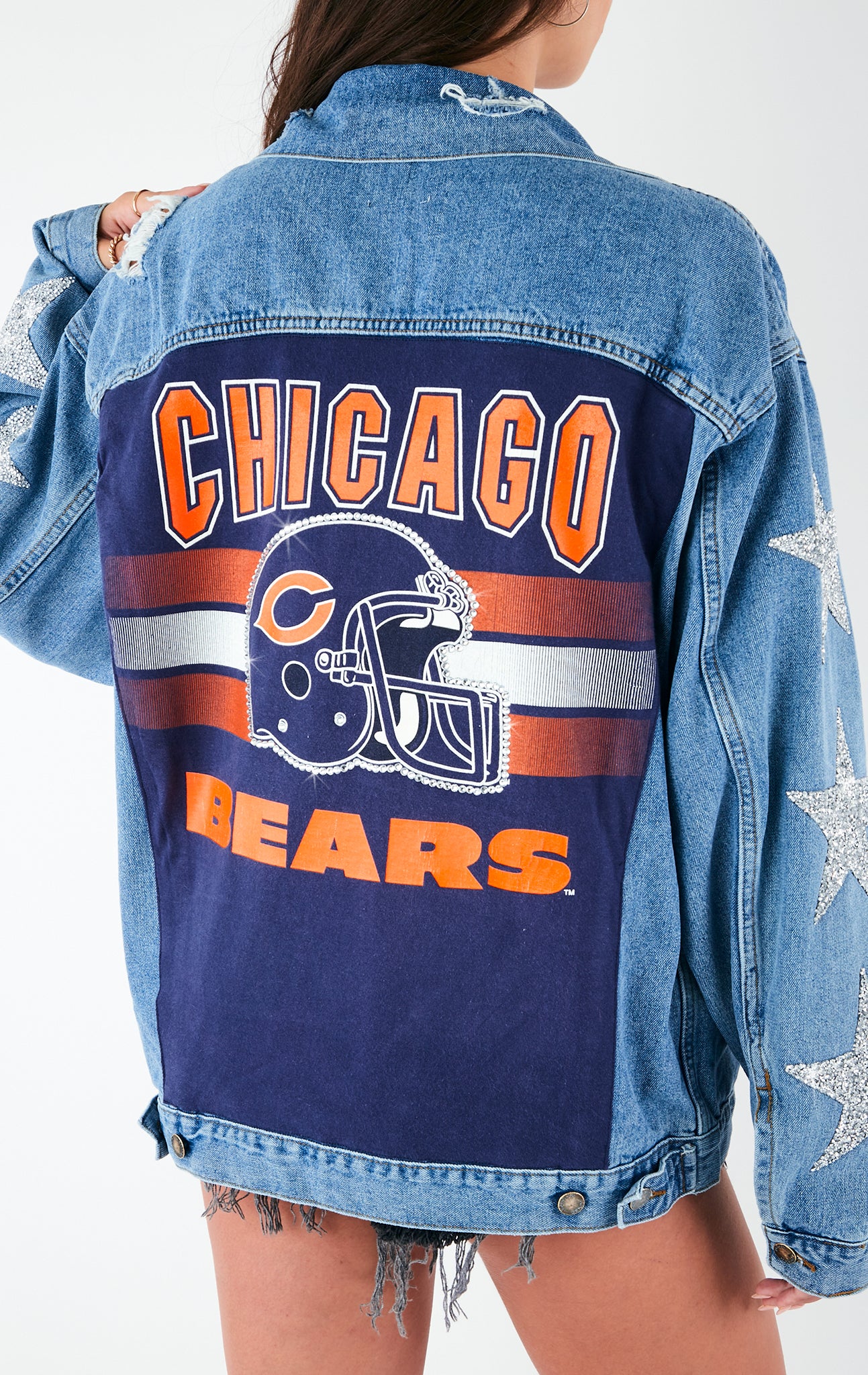 Chicago Bears Rhinestone Jacket