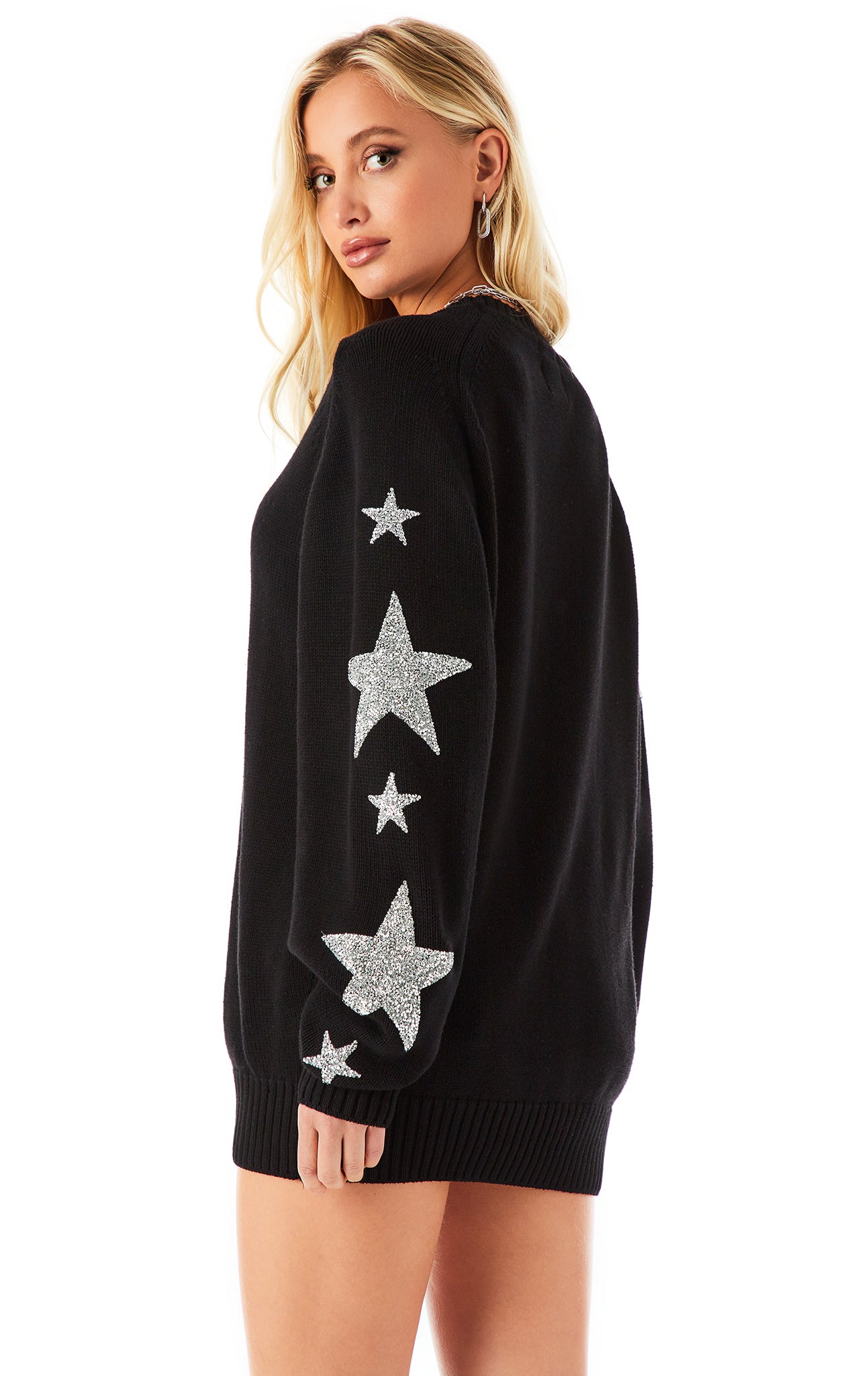 VINTAGE STAR PATCH SWEATER – LF Stores