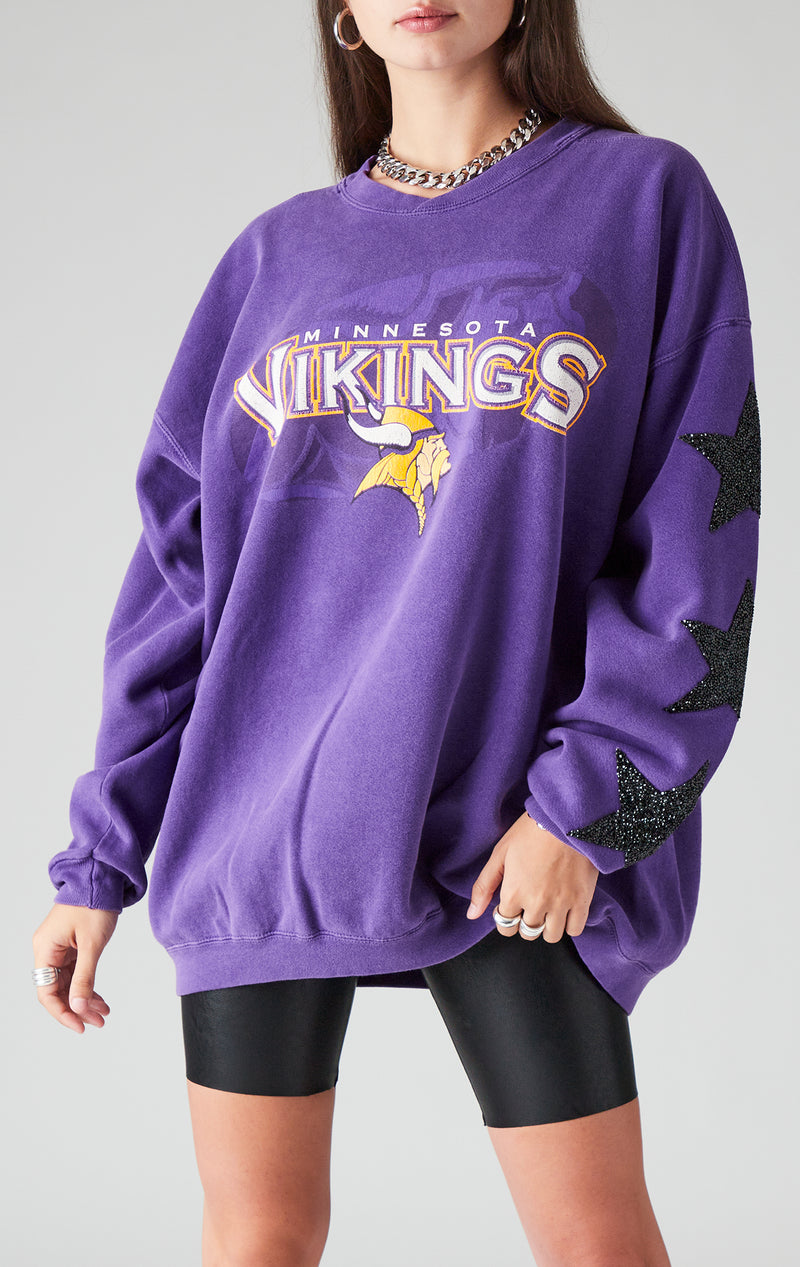 Vintage Style Nfl Minnesota Vikings Vs Nfl Green Bay Packers Crewneck  Sweatshirt Sweater Pullover Hoodie - Robokeg in 2023