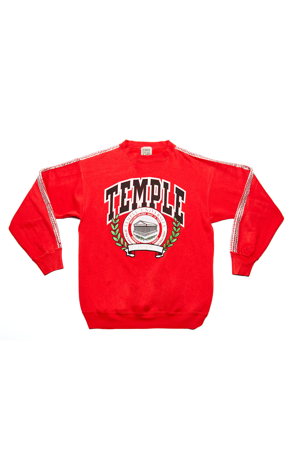 vintage temple university sweatshirt