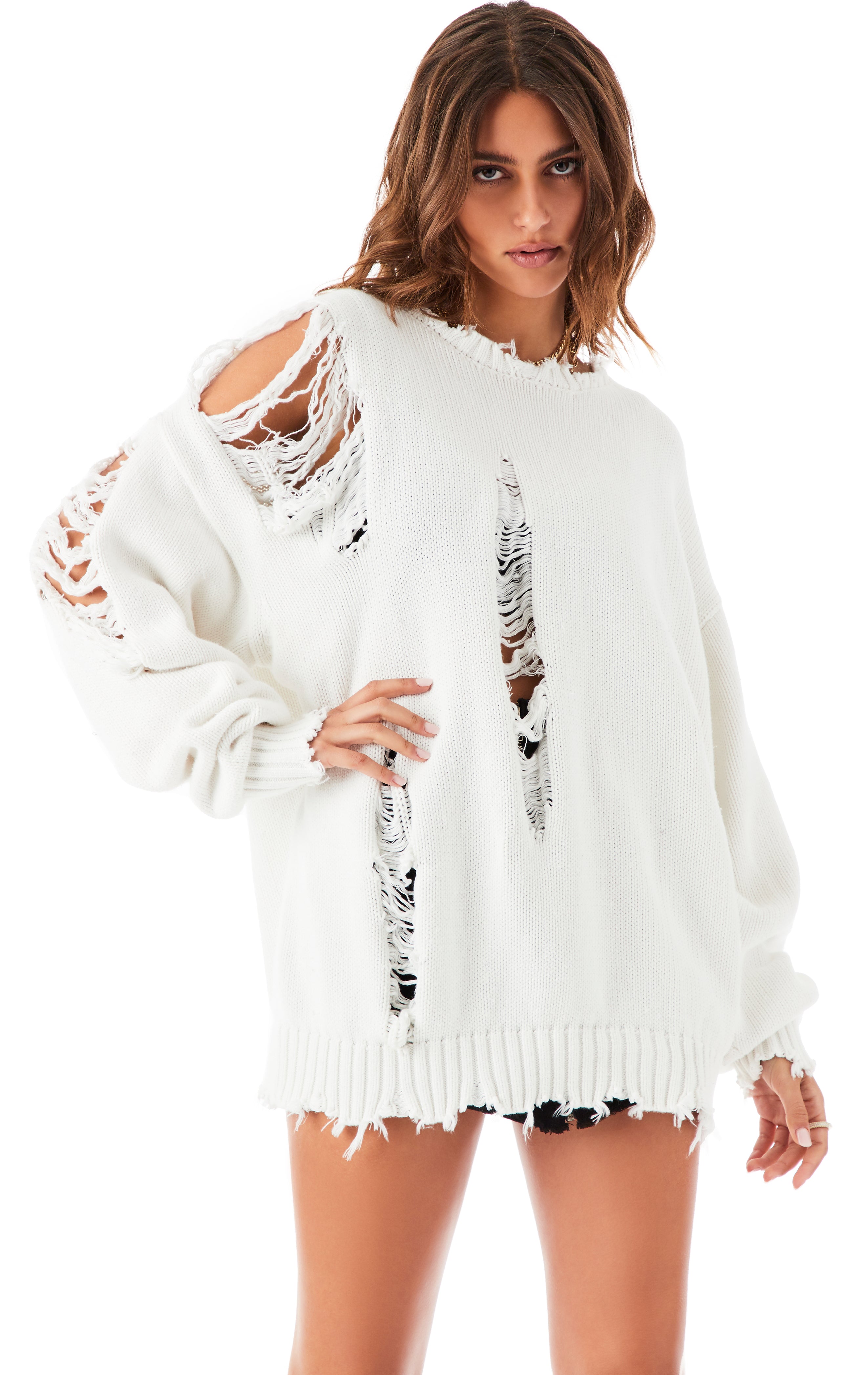 oversized pullover sweaters for women