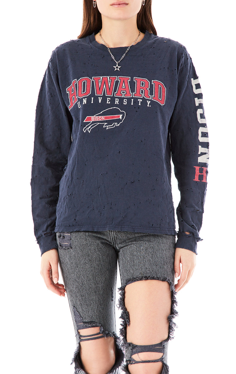 VINTAGE LONG SLEEVE COLLEGE T-SHIRT – LF Stores