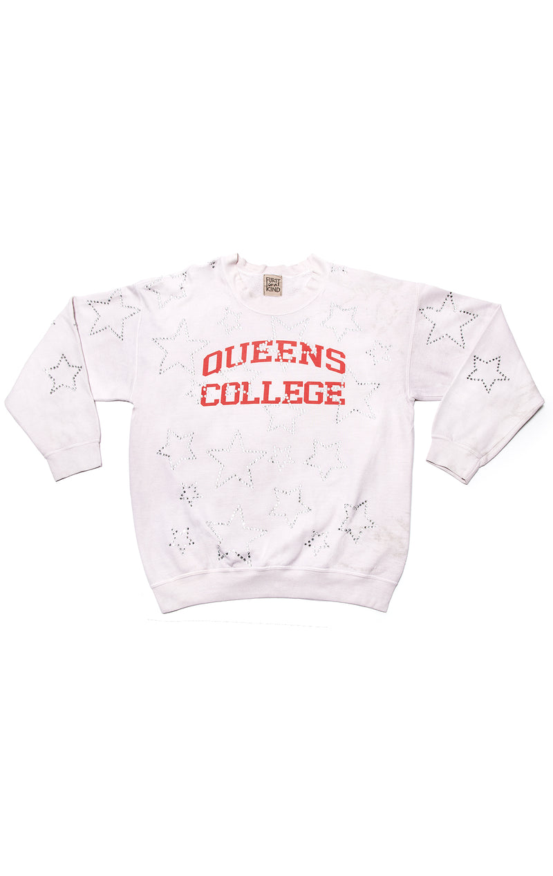 vintage queens college sweatshirt