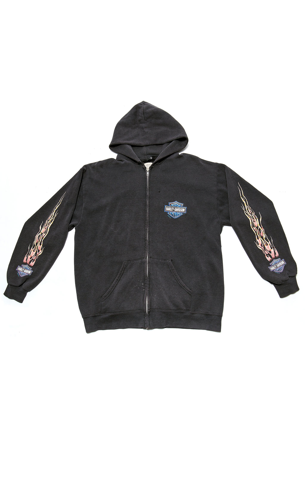 harley davidson zip up sweatshirt