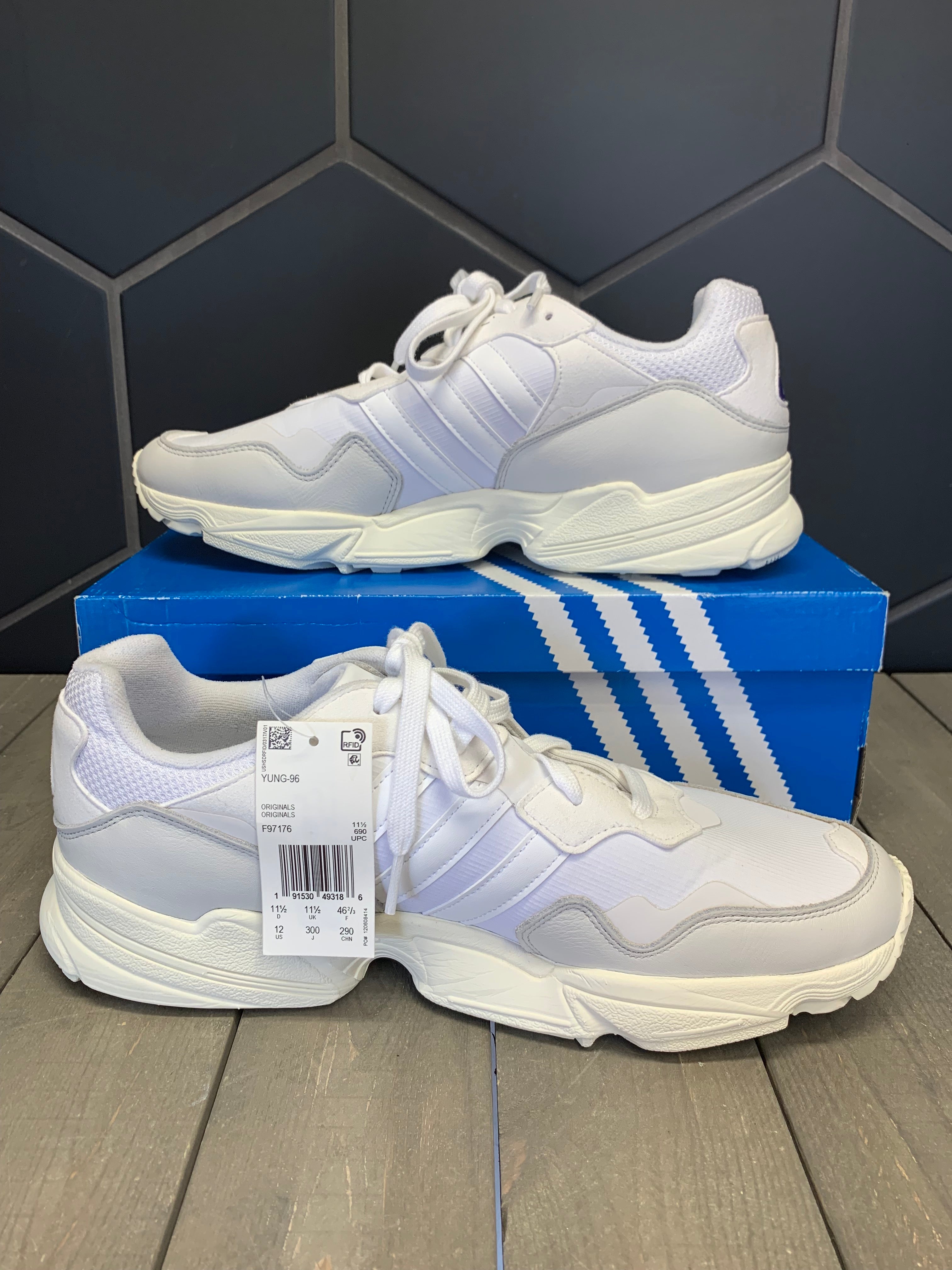 Adidas Yung 96 Triple White Shoe 