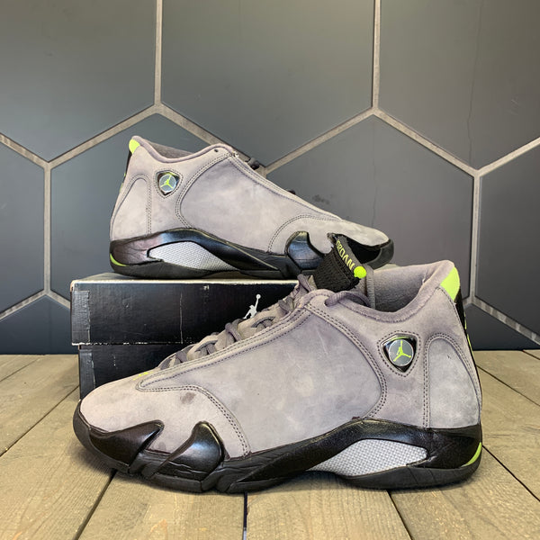 jordan 14 chartreuse