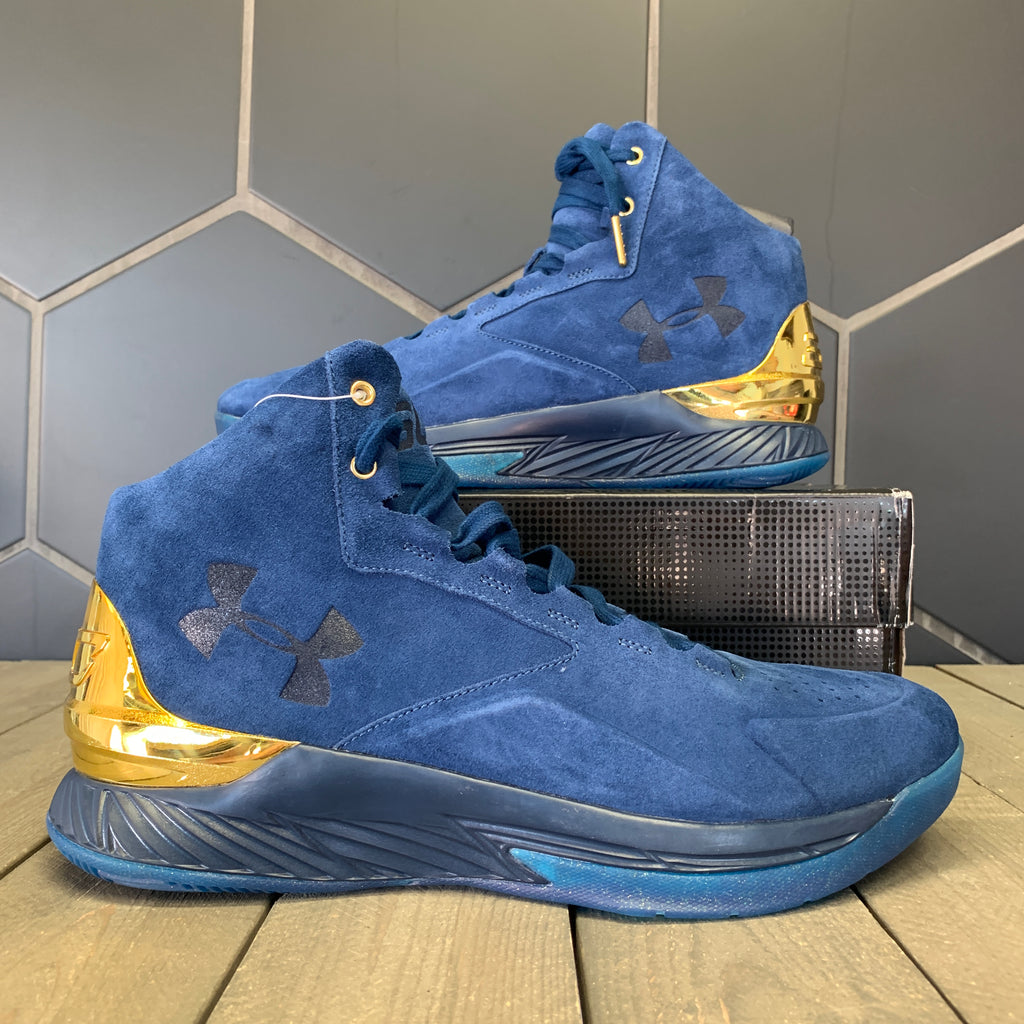 curry 1 lux mid suede