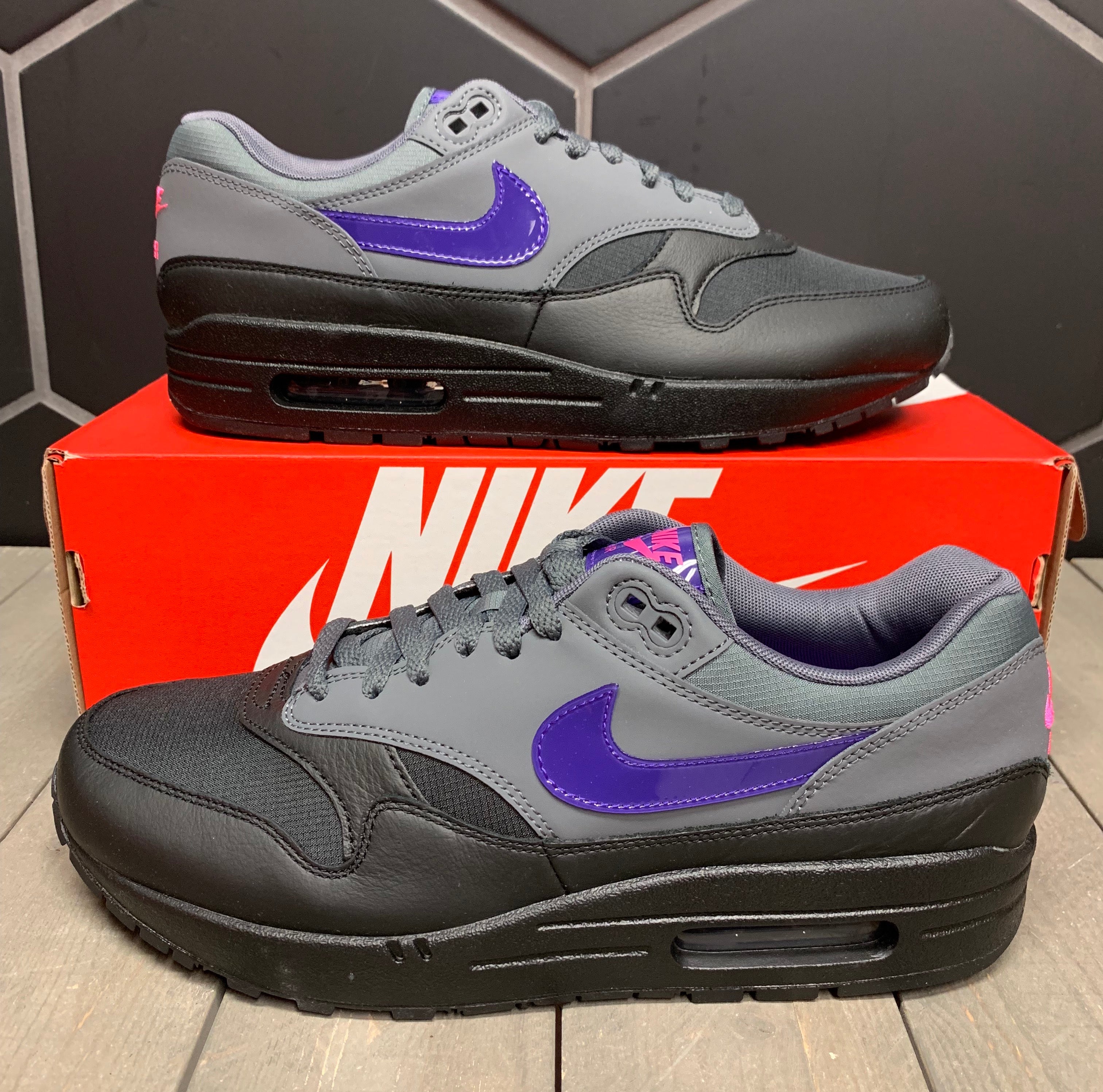 air max 1 ripstop dark grey