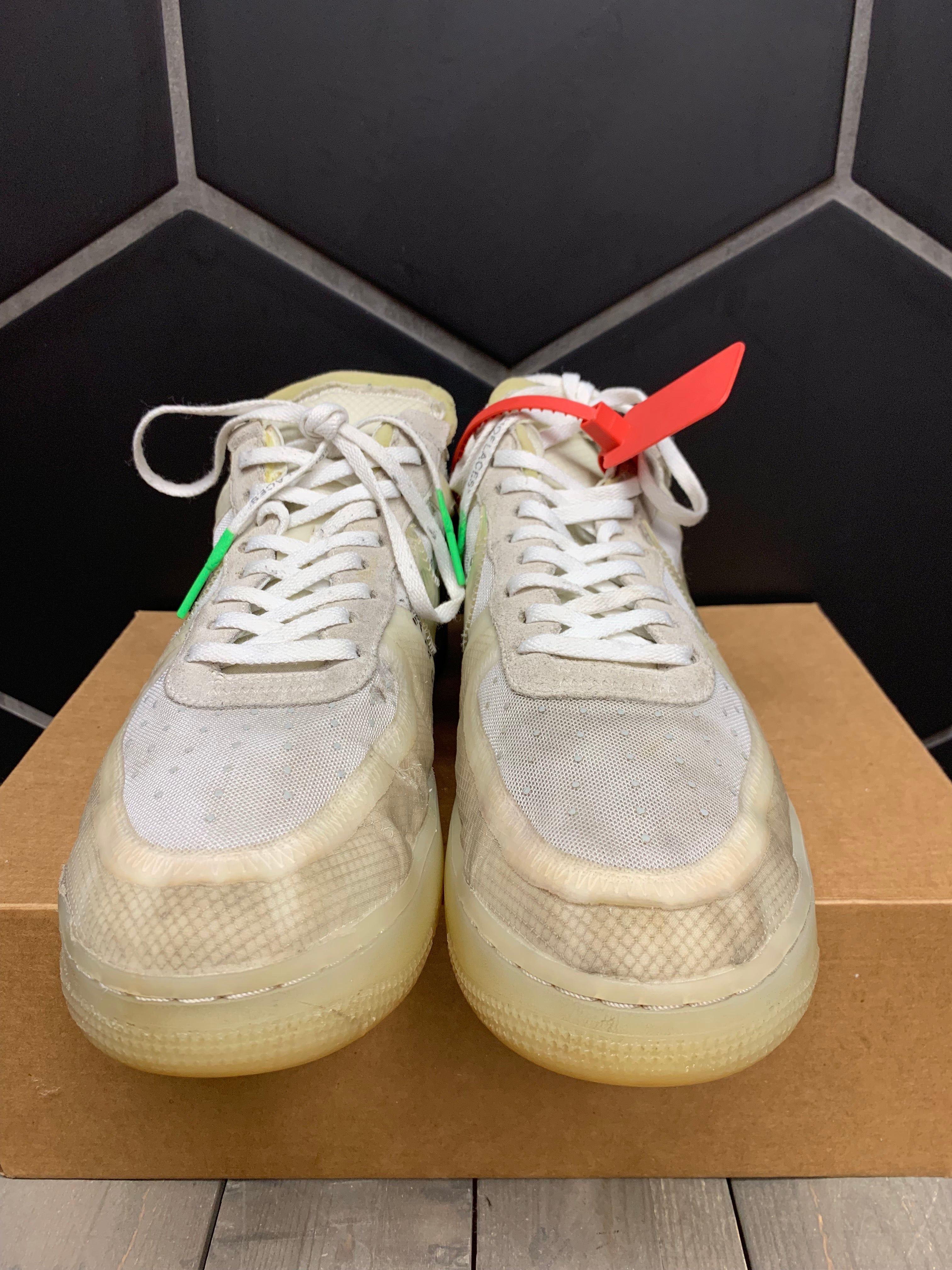 used off white air force 1