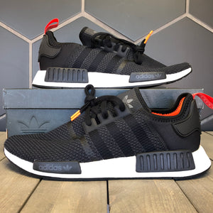 Adidas NMD R1 Black Olive Running Shoes 