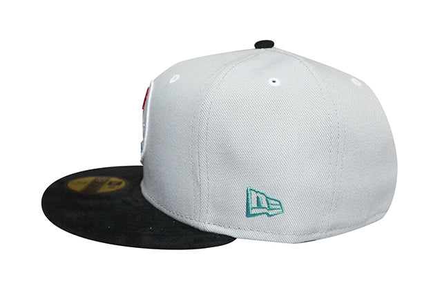 NEW ERA Visor Sticker 59fifty dark grey tee