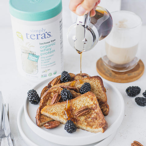 simply tera's blackberry vanilla french toast