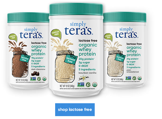 simply tera's lactose free whey protiein