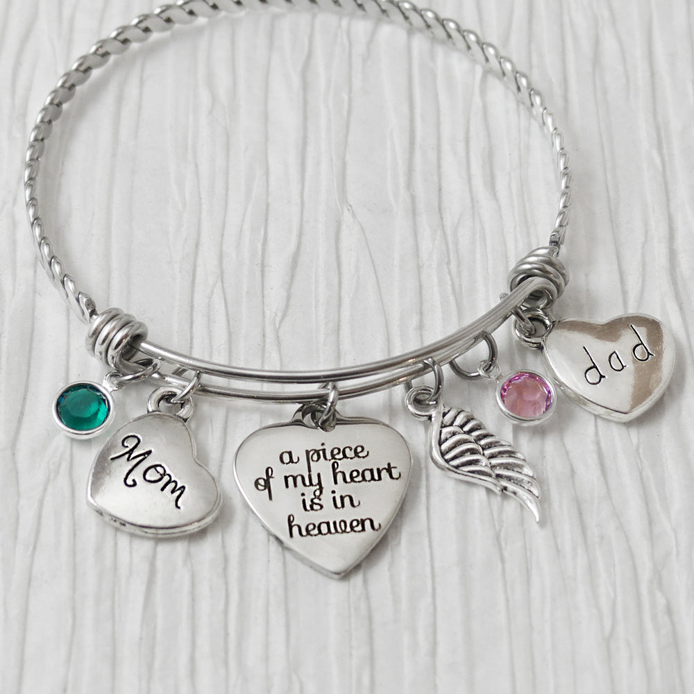 memorial jewelry for loss of mom