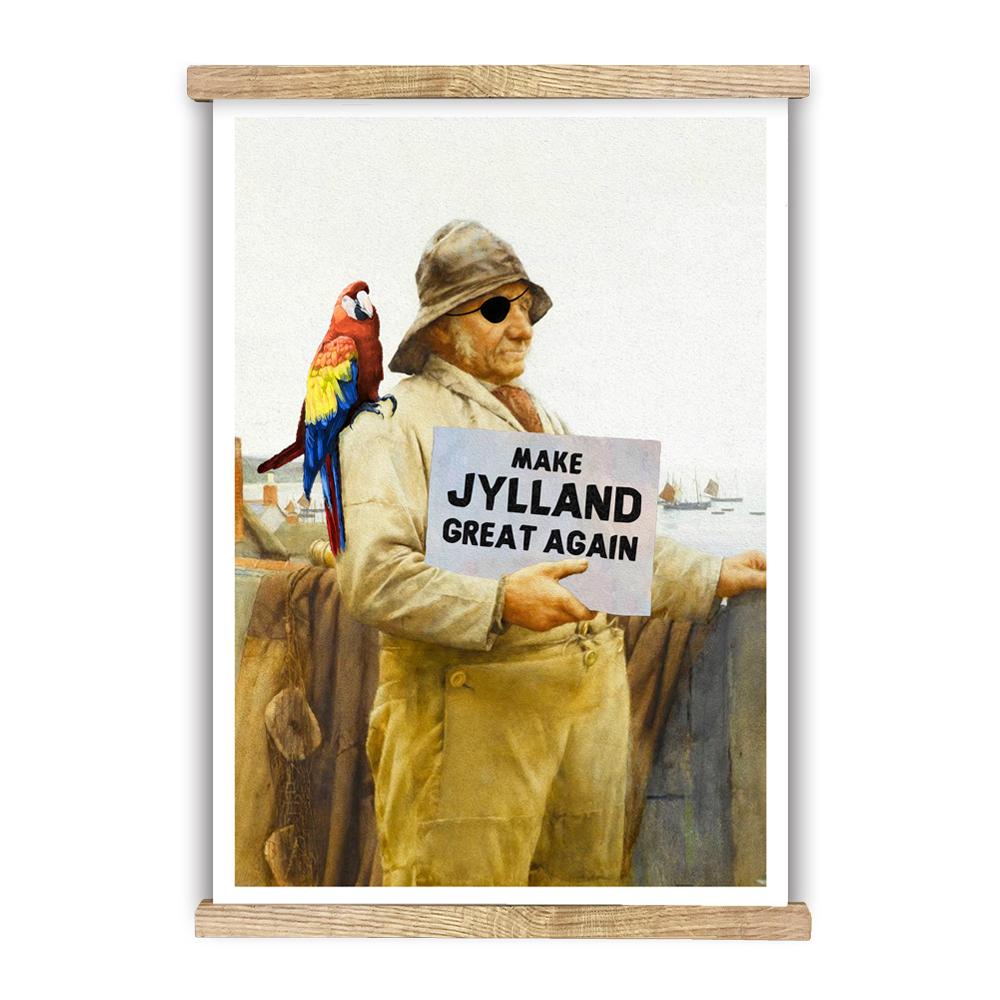 Lakor - Make jylland great again Plakat – Frozen Palm