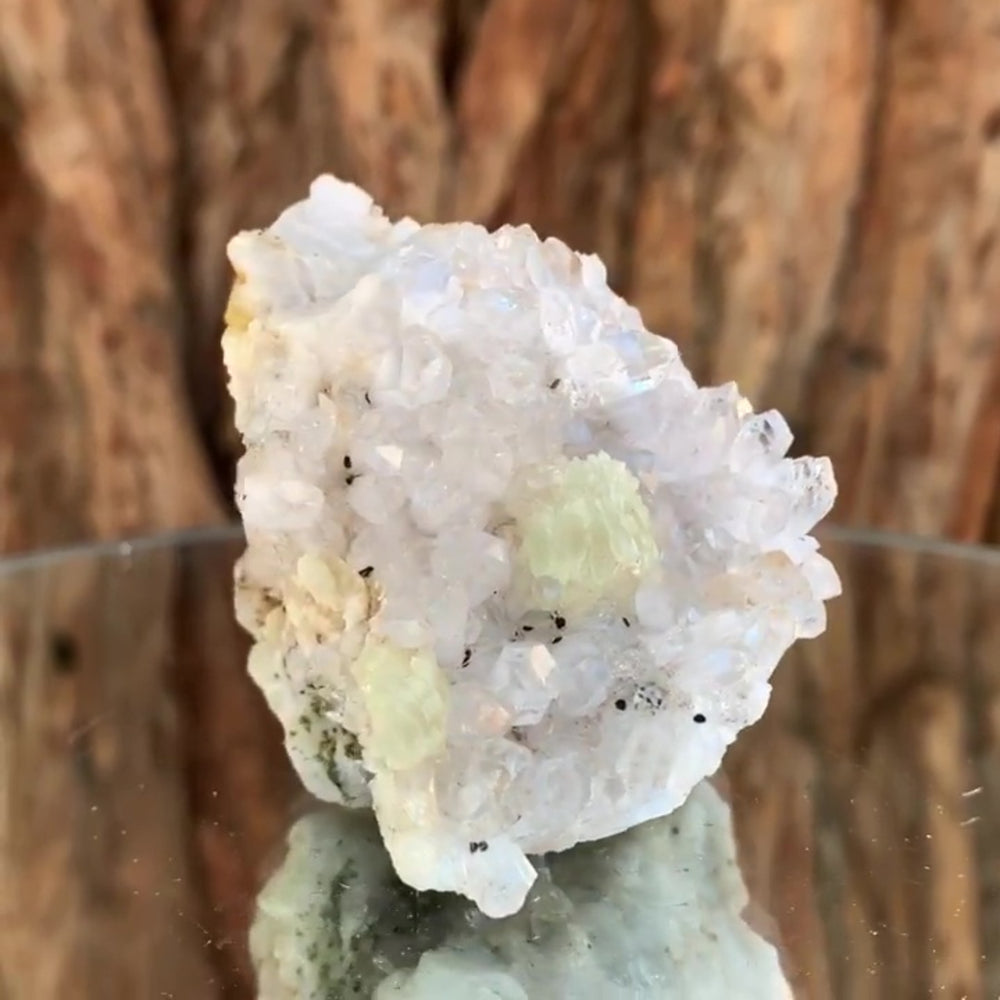6cm 115g Prehnite and Quartz from Yunnan, China – Crystal Allies