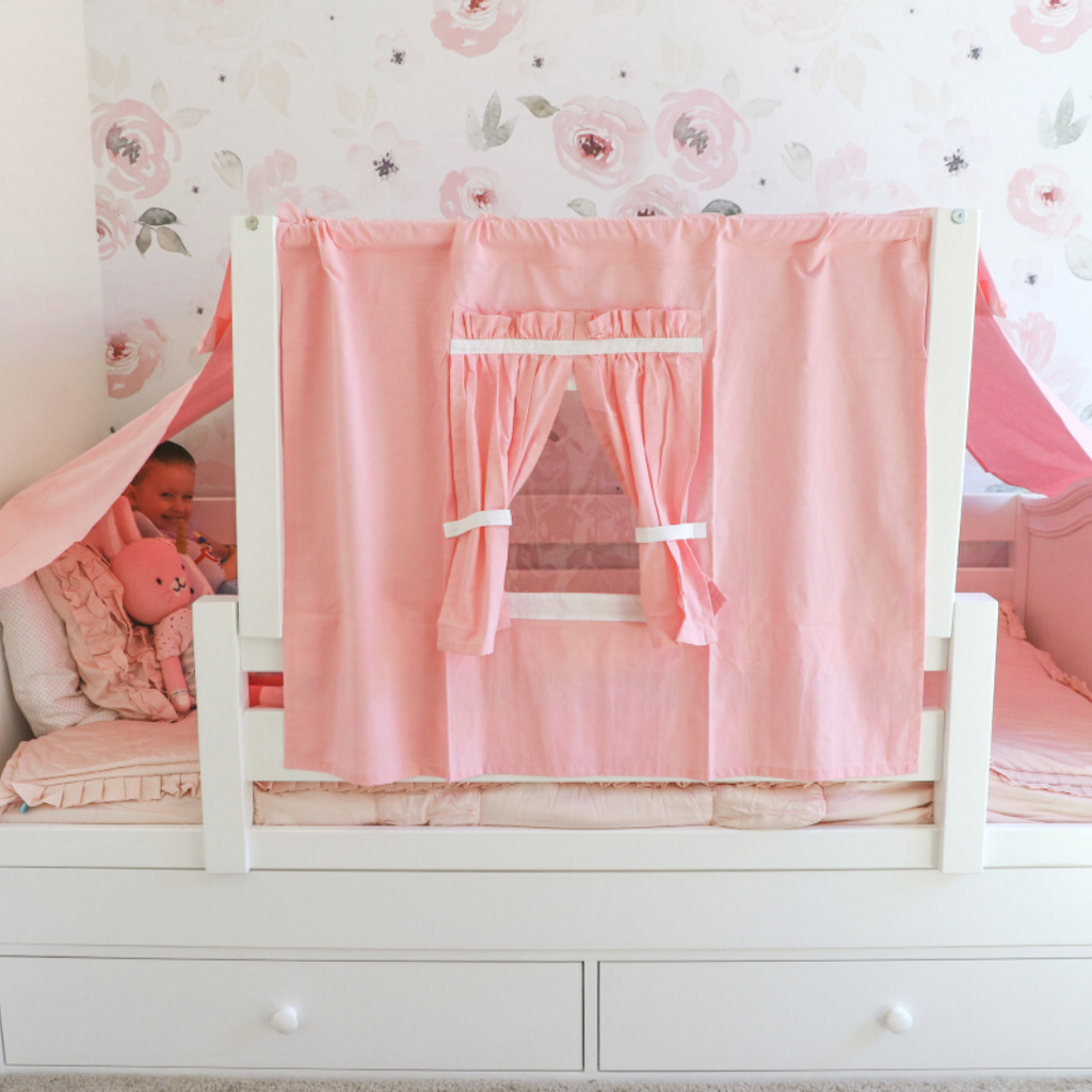 top tent on toddler bed