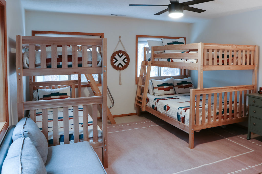 full over queen bunk bed for adults