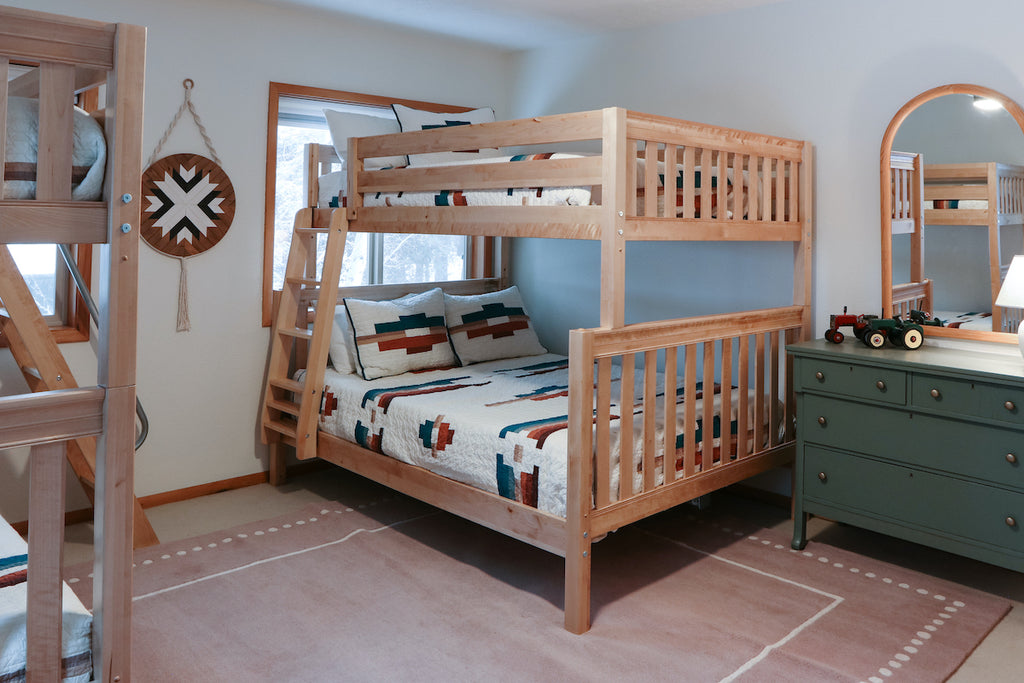 full over queen bunk bed for adults