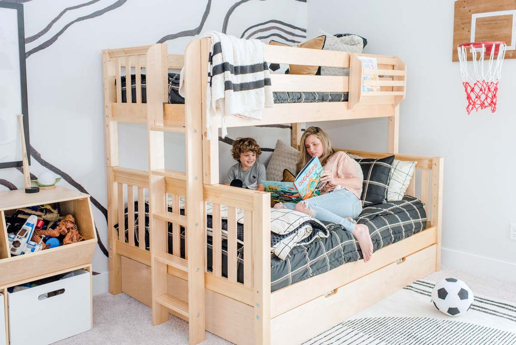 maxtrix twin over full bunk bed