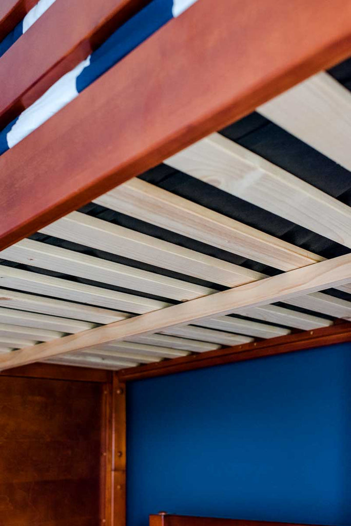 durable slats under bunk bed