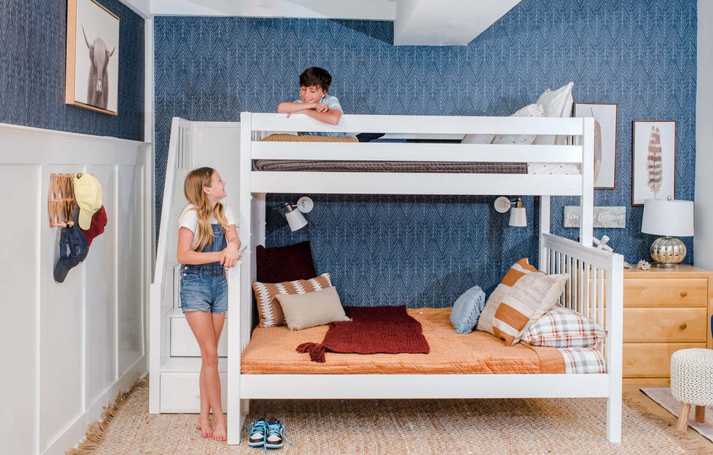 high guardrails on xl and queen bunk beds
