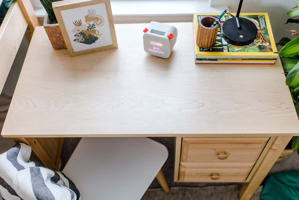 top of kids desk large work space 