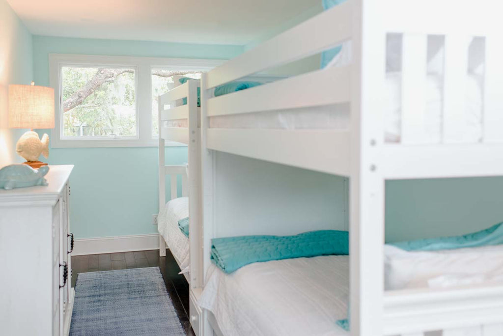 quadruple bunk beds narrow room