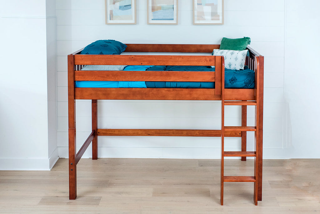 mid size loft bed