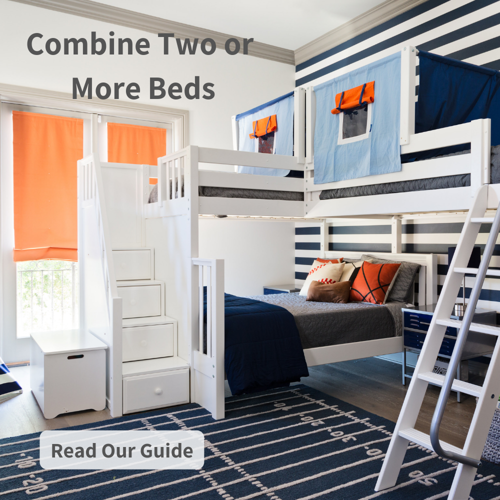 triple bunk beds for girls