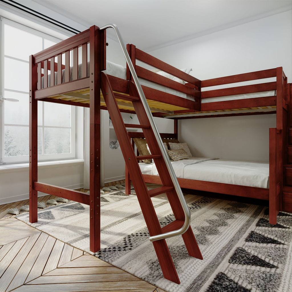 decathlon triple corner bunk bed for adults